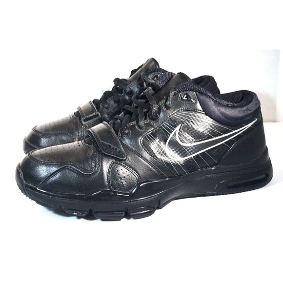 Nike Air Trainer 1.2 Mid Shoes Black Men's Size 11 407760-001 Bo Jackson McEnroe - Picture 1 of 16